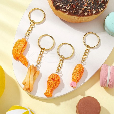 Imitaiton Food Resin Keychains KEYC-JKC01134-1