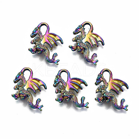 Rainbow Color Alloy Pendants PALLOY-S180-053-RS-1