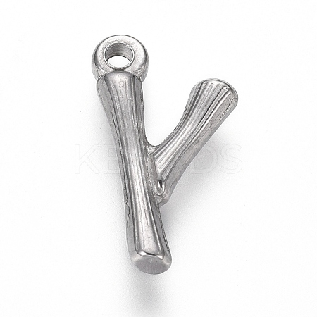 Tarnish Resistant 304 Stainless Steel Pendants STAS-G214-38P-Y-1