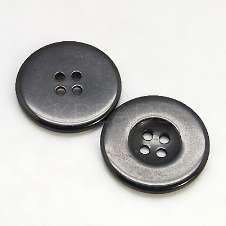 Resin Buttons RESI-D033-18mm-02-1