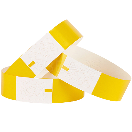 300Pcs Synthetic Paper Polypropylene Disposable Wristbands BJEW-SP0001-09E-1