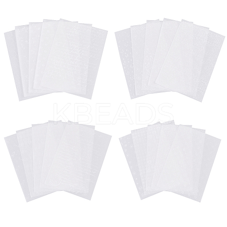 4 Bags 4 Styles Rectangle Translucent Tracing Paper Scrapbooking Paper Pads DIY-CP0010-98-1