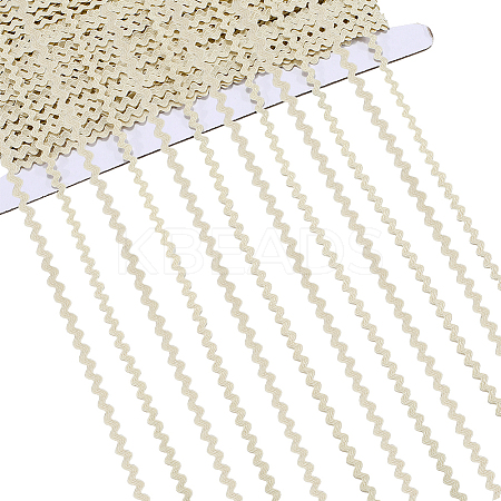 40M Polyester Wavy Fringe Trim Ribbon OCOR-GF0004-39L-1