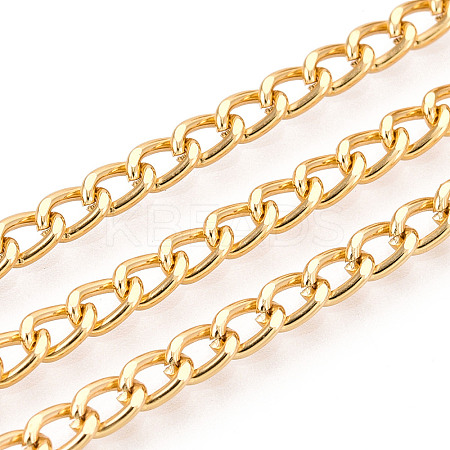 Aluminium Curb Chains CHA-N004-07G-1