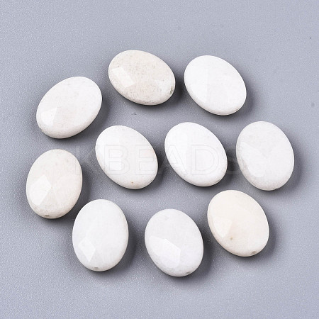Natural White Jade Beads G-S364-064-1
