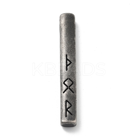 Retro 304 Stainless Steel Pendants STAS-V008-32AS-04-1