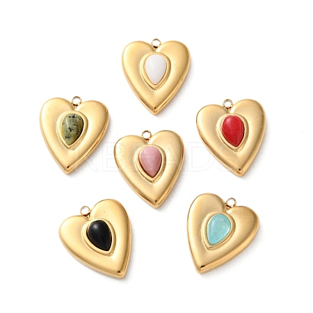 Ion Plating(IP) 304 Stainless Steel Pendants STAS-C114-12G-1