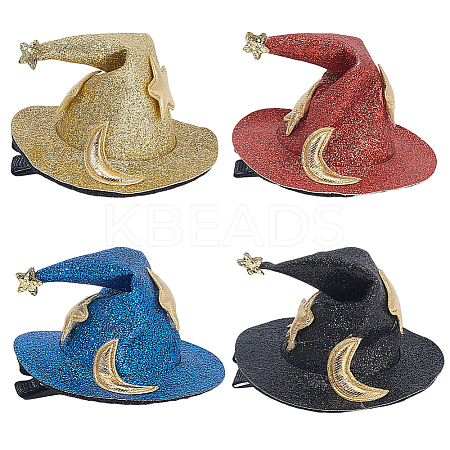 3pcs 3 Colors Halloween Imitation Leather Hair Accessories PHAR-CL0001-01-1