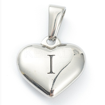 304 Stainless Steel Pendants STAS-P278-01I-P-1