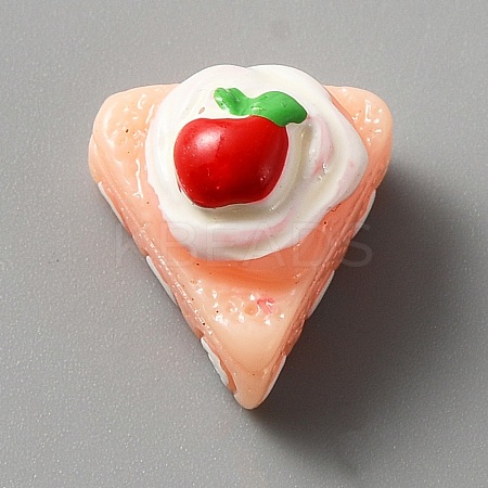 Opaque Resin Cabochons RESI-WH0026-51C-1