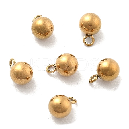 Ion Plating(IP) 304 Stainless Steel Charms STAS-R138-06G-03-1