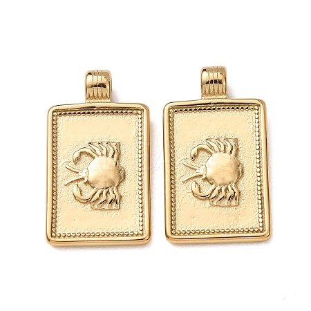 304 Stainless Steel Pendants STAS-C184-11G-11-1