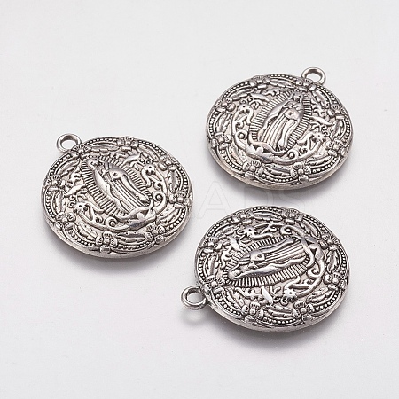 Alloy Lady of Guadalupe Pendants LS-X-PALLOY-A20033-AS-FF-1