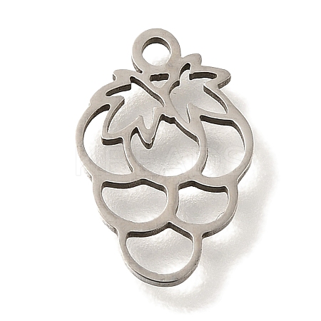 201 Stainless Steel Pendants STAS-R136-01P-09-1