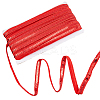 Sparkle Polyester Ribbons OCOR-WH0060-59B-1