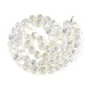 Electroplate Glass Beads Strands EGLA-T021-21D-2