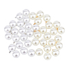 40Pcs 2 Colors Pearl Buttons Round Pearl Bridal Buttons FIND-DC0005-69-1