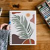 Plastic Reusable Drawing Painting Stencils Templates Sets DIY-WH0172-801-7