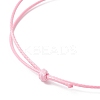 8Pcs 8 Style Heart & Skeleton Key Alloy Enamel Braided Bead Bracelets Set BJEW-JB09771-S-6