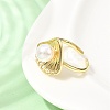 Brass Cuff Open Rings RJEW-C164-03B-G-3