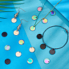 60Pcs 3 Colors Ion Plating(IP) 304 Stainless Steel Charms STAS-PH0006-68-2