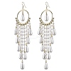 Alloy Crystal Rhinestone Chandelier Earrings EJEW-G439-02G-2