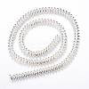 Electroplate Non-magnetic Synthetic Hematite Bead Strands G-Q465-11S-2