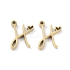 304 Stainless Steel Charms STAS-M327-02G-H-1