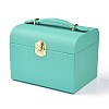 PU Leather Jewelry Organizer Box CON-P012-04B-2