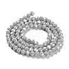 Electroplate Opaque Glass Beads Strands LS-EGLA-A035-P6mm-A22-2