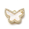 Brass Micro Pave Cubic Zirconia Pendants LS-KK-Q035-05G-1