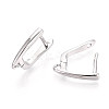 Brass Hoop Earring Findings KK-N267-23A-P-3