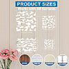 1 Set PET Hollow Out Drawing Painting Stencils DIY-MA0005-70E-5