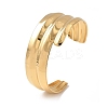 Ion Plating(IP) 304 Stainless Steel Cuff Bangles for Women BJEW-Z078-19G-1