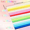 4 Colors Lucky Star Origami Paper DIY-SC0027-23-2