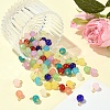 20Pcs Glass Round Pendants PALLOY-YW00064-5