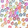 100Pcs Cat Paw Print Resin Cabochons RESI-CJ0002-91-3