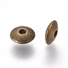 Tibetan Style Alloy Spacer Beads X-TIBEB-R020-AB-FF-2