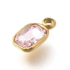 304 Stainless Steel Pendants STAS-Q346-03G-01-2