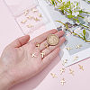 20Pcs Brass Pendants KK-ME0002-38-3