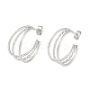 Non-Tarnish 304 Stainless Steel Stud Earring EJEW-C103-05P-1