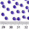 Transparent Glass Beads SEED-S040-08A-04-4