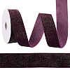 1 Roll Sparkle Single Face Velvet Ribbon OCOR-CY0002-21E-6