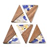 Resin and Walnut Pendants FIND-R051-01-2