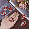 6Pcs Ethnic Style Zinc Alloy with Resin Connector Charms FIND-PH0028-05A-3