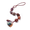 7 Chakra Gemstone Hanging Decorations HJEW-JM00805-02-2
