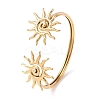 304 Stainless Steel Cuff Bangles for Women LS-BJEW-Z157-01G-01-2