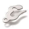 201 Stainless Steel Charms STAS-C017-11P-3