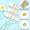 1 Strand Electroplate Glass Beads Strands GLAA-YW0004-49A-4