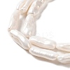Natural Baroque Pearl Keshi Pearl Beads Strands PEAR-E016-024-3